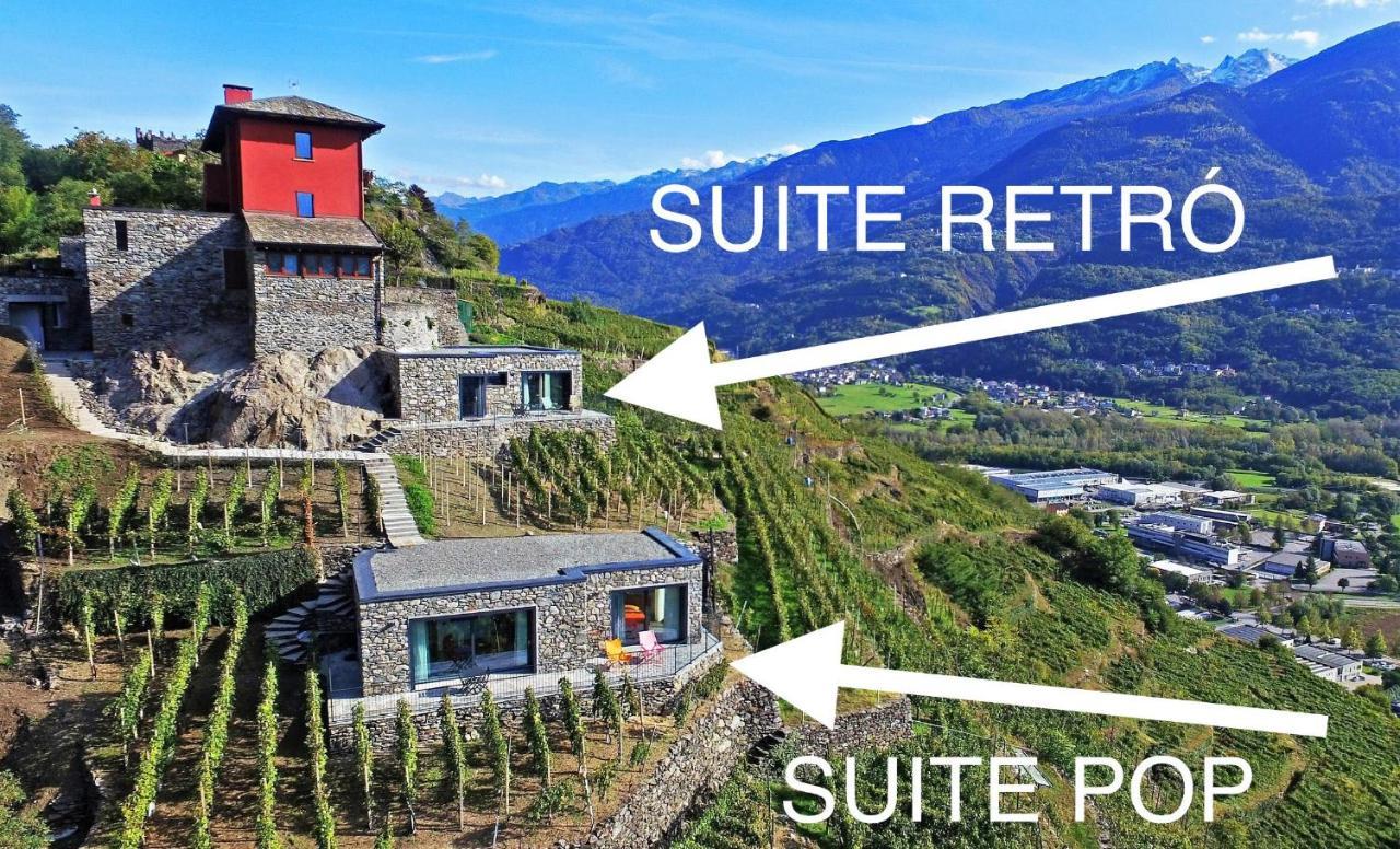 Ca Rossa #Exclusive Bed and Breakfast Sondrio Eksteriør billede
